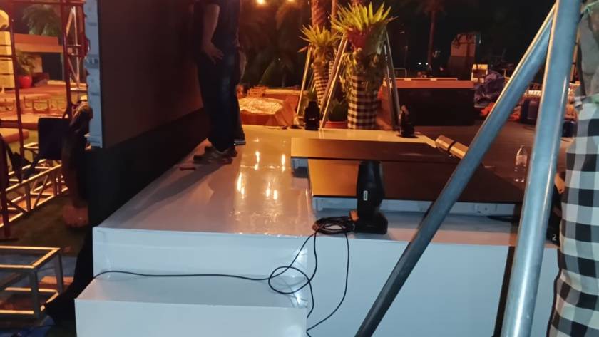 sewa panggung melamin jakarta selatan