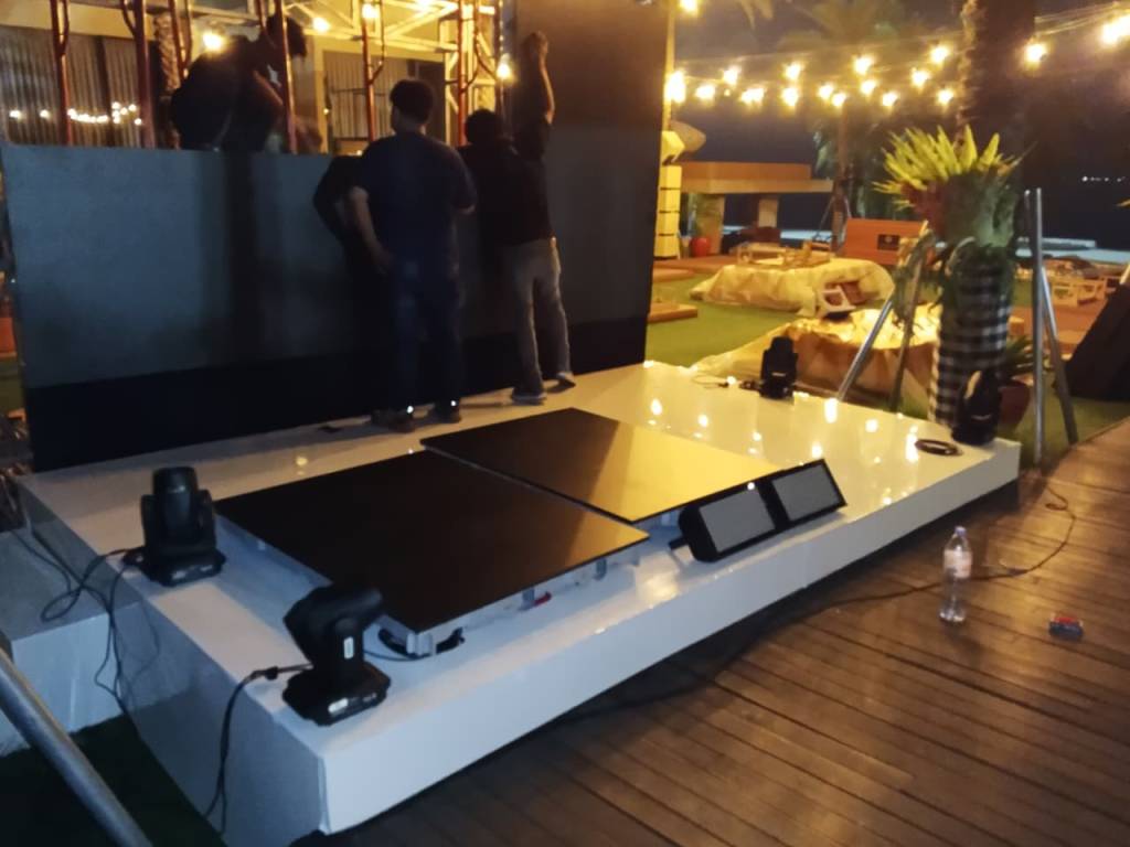 sewa panggung melamin jakarta selatan