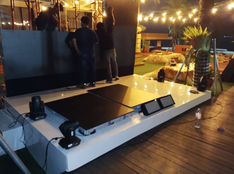 sewa panggung melamin jakarta utara