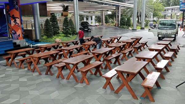 sewa kursi meja taman
